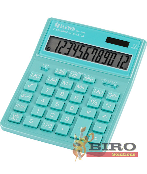 Calculator Eleven SDC 444XGN, turcoaz, (155x204x33 mm)