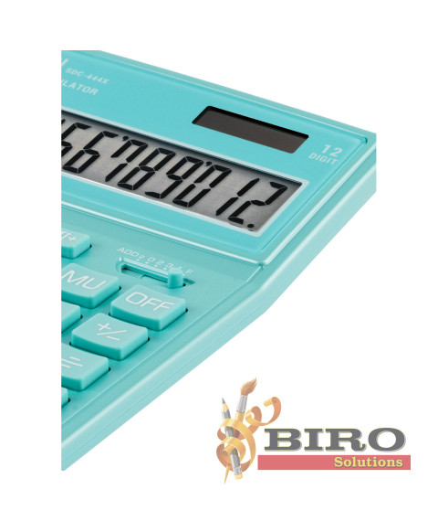 Calculator Eleven SDC 444XGN, turcoaz, (155x204x33 mm)