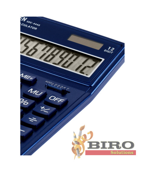 Calculator Eleven SDC 444XNV, albastru, (155x204x33 mm)