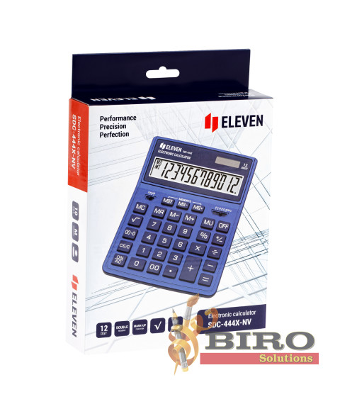 Calculator Eleven SDC 444XNV, albastru, (155x204x33 mm)