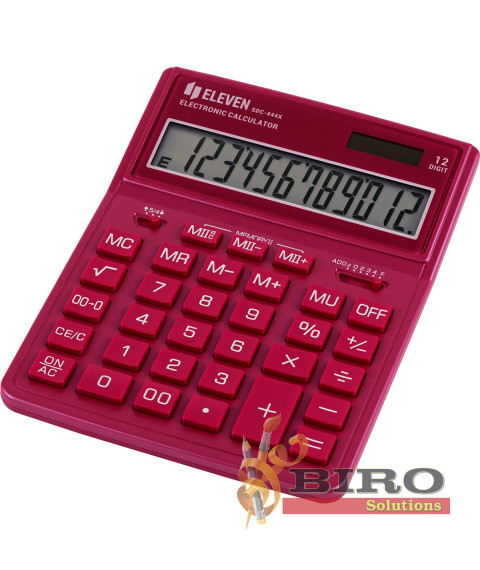 Calculator Eleven SDC 444XPK, roz, (155x204x33 mm)