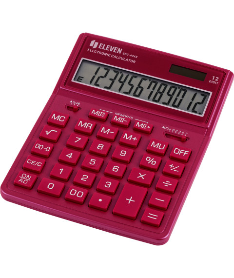 Calculator Eleven SDC 444XPK, roz, (155x204x33 mm)
