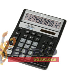 Calculator Eleven SDC888XBK, 12 digits, negru-argintiu, (203x158x31mm)
