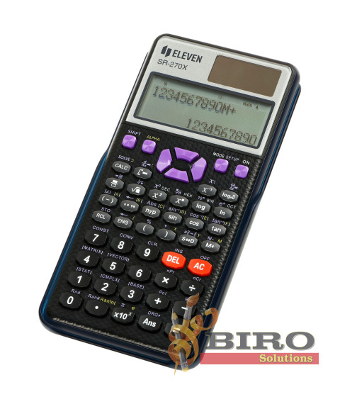 Calculator stiintific Eleven SR270X, 4 linii, negru
