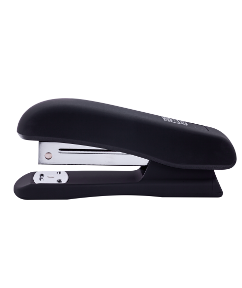 Capsator, RUBBER TOUCH, 20 foi, (capse nr. 24; 26), 127x54x33 mm, negru