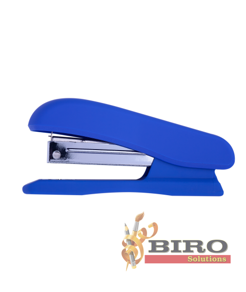 Capsator, RUBBER TOUCH, 20 foi, (capse nr. 24; 26), 127x54x33 mm, albastru