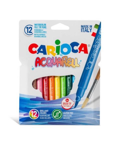 Set carioci Carioca ACQUARELL, 12 buc