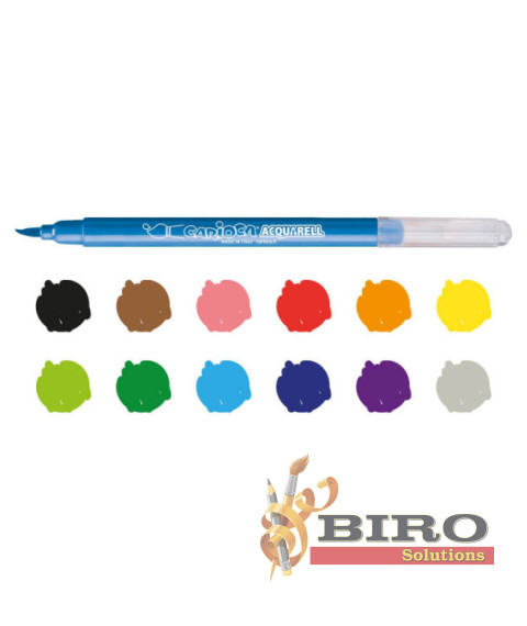 Set carioci Carioca ACQUARELL, 12 buc