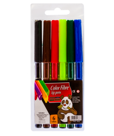 Carioci 6 Culori 858-6