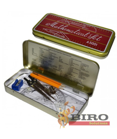 Set compas metalic A5001 – pentru desen și geometrie – Biro Solutions ...