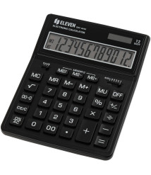 Calculator Eleven SDC444XBK, 12 digits, negru, (155x204x33 mm)