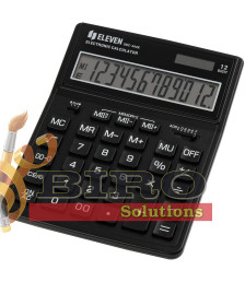 Calculator Eleven SDC444XBK, 12 digits, negru, (155x204x33 mm)