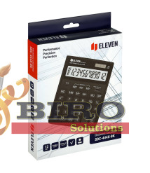 Calculator Eleven SDC444XBK, 12 digits, negru, (155x204x33 mm)