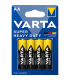 Baterii Varta R6 AA, Zinc-Carbon