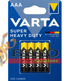 Baterii Varta R3 AAA, Zinc-Carbon