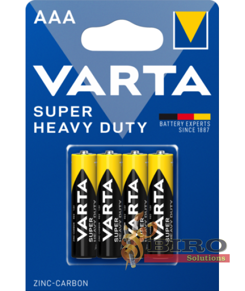 Baterii Varta R3 AAA, Zinc-Carbon