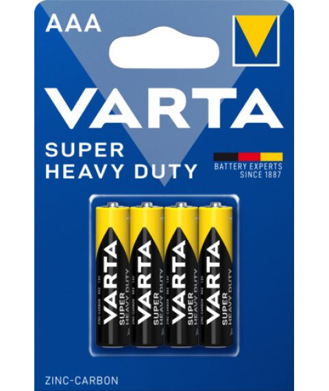 Baterii Varta R3 AAA, Zinc-Carbon