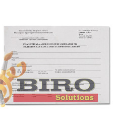 Fișă medicală de ambulator 025/E, A5, 60 foi