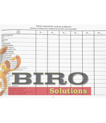 Fișă medicală de ambulator 025/E, A5, 60 foi