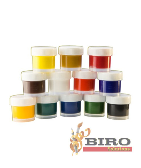 Guașă ZOO 12 culori, 15 ml