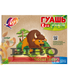 Guașă ZOO 12 culori, 15 ml