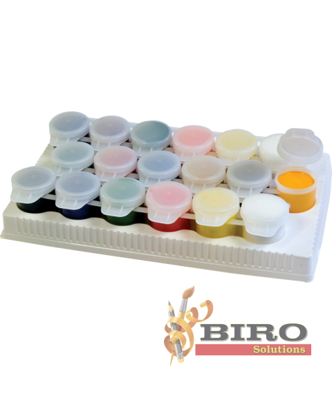 Guașă ZOO 18 culori, 15 ml BLOC