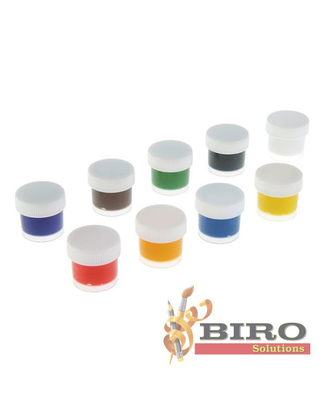 Guașă ZOO 9 culori, 15 ml