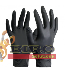 Mănuși din nitril negre, 100 bucăți / cutie