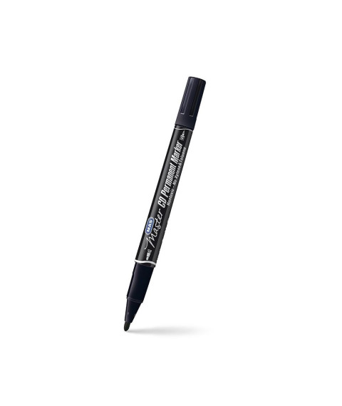 Marker CD/DVD cu vîrf dublu de 0.5 mm și 1.0 mm, MAS 6414