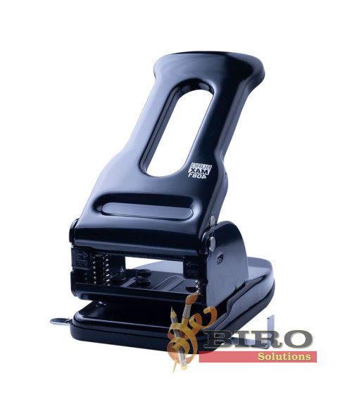 Perforator metalic, până la 70 foi, 205x112x185 mm, negru, BUROMAX