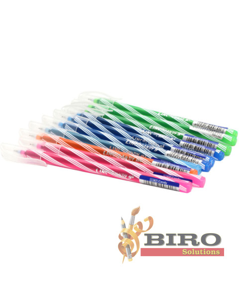 Pix cu bilă 0.6 mm LINC CANDY, albastru