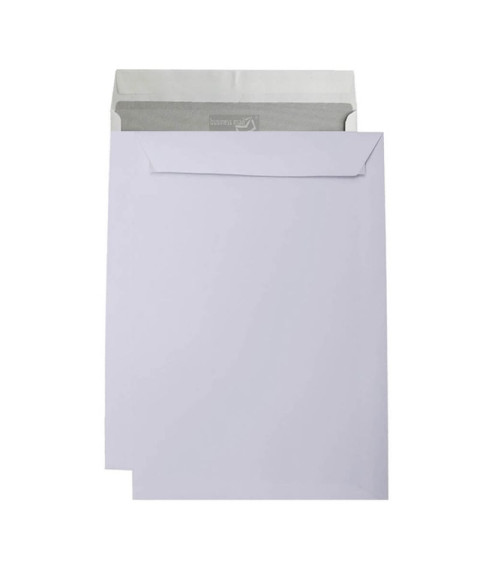 Plic C5 cu lipire siliconică, 162 х 229 mm, alb