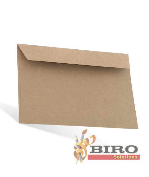 Plic ASIL C6 Kraft, 114x162mm, 90gr/m2, banda siliconica