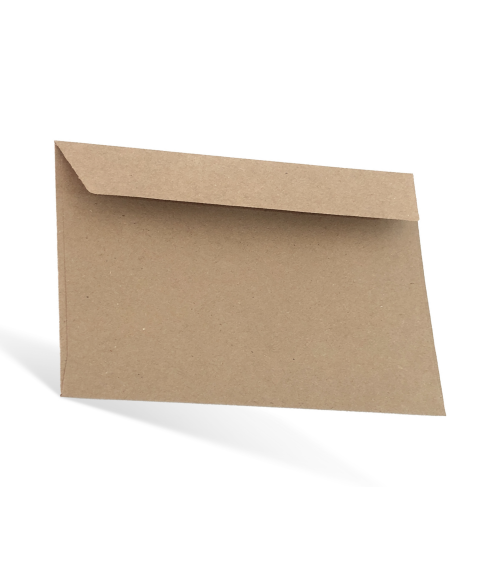 Plic ASIL C6 Kraft, 114x162mm, 90gr/m2, banda siliconica