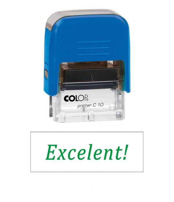 Ștampilă calificativă /EXCELENT/, COLOP Printer C10