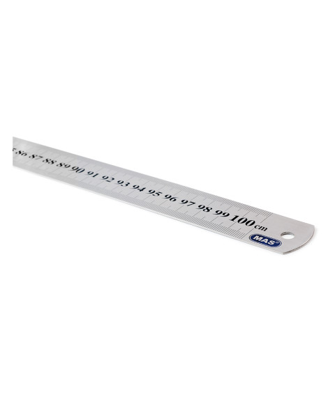 Riglă din metal 100 cm MAS