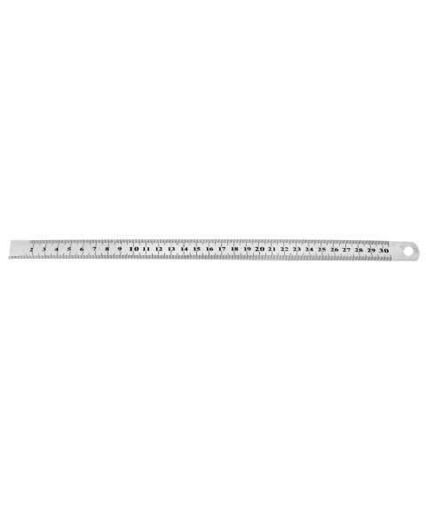 Riglă din metal 30 cm 