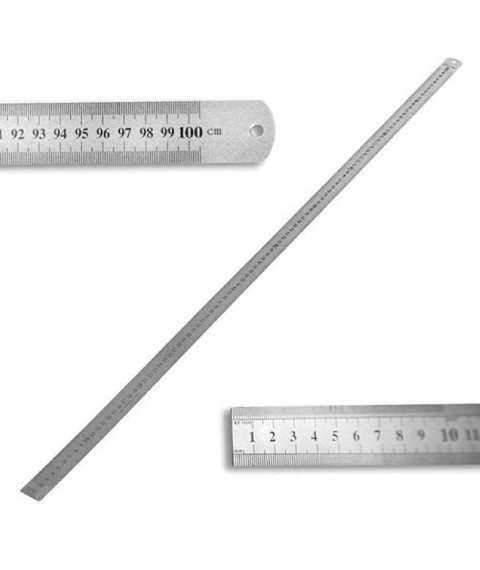Riglă din metal 100 cm