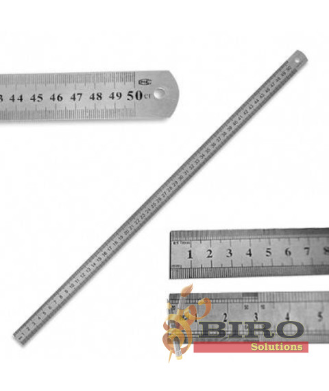 Riglă din metal 50 cm 