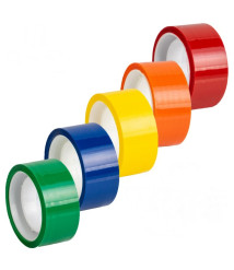 Bandă adezivă color 48mm x 66m, ЛУЧ