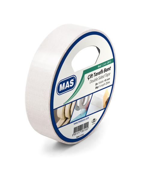 Bandă adezivă dublă 45mm x 25m MAS