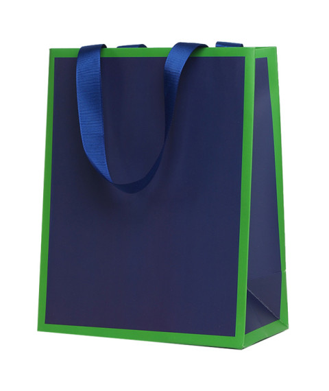 Pungă de cadouri orizontală mare, 54x44x16 cm, set 12 bucăți (mix)