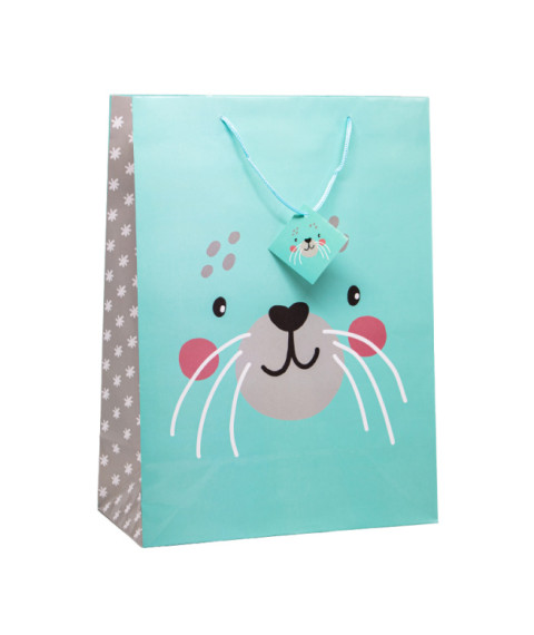 Pungă pentru cadouri (XLW), 33x45,7x17 cm, set 24 bucăți (mix), art. TG-45