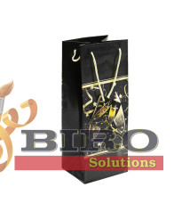 Pungă cadou NY, 33x12,5x11,5 cm, mix culori