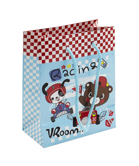 Pungă cadou (S), 11,3x14,3x5,6 cm, mix culori