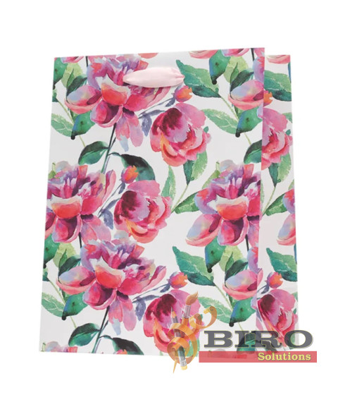 Pungă pentru cadouri, 17,8x22,9x9,8 cm, mix culori