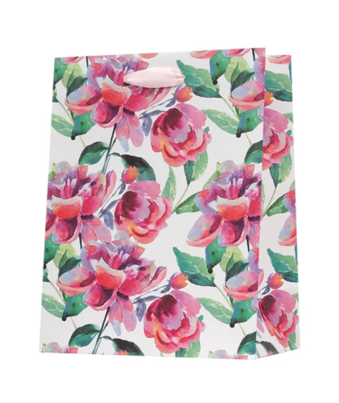 Pungă pentru cadouri, 17,8x22,9x9,8 cm, mix culori