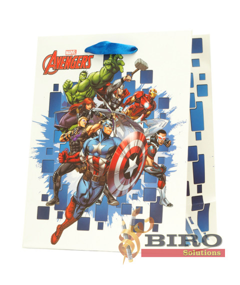 Pungă de cadouri „Disney”, 17,8x22,9x9,8 cm, set 12 bucăți (mix)