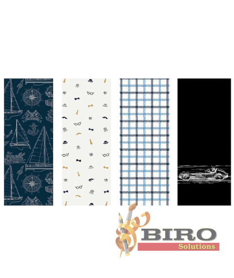 Pungă pentru cadouri, 12,7x33x11,3 cm, mix culori