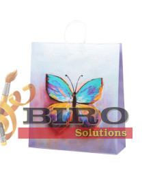 Pungă cadou (XL), 33x45,7x10,2 cm, set 12 bucăți (mix)